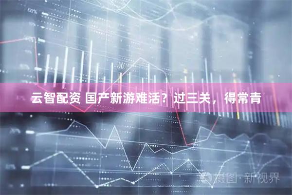 云智配资 国产新游难活？过三关，得常青